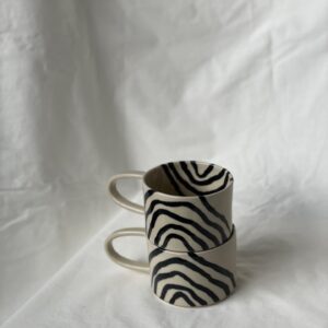 Kop fra Handmade by Marle – Zebra