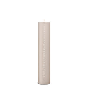Kalenderlys fra Ester og Erik – Linen Grey (5 cm.)