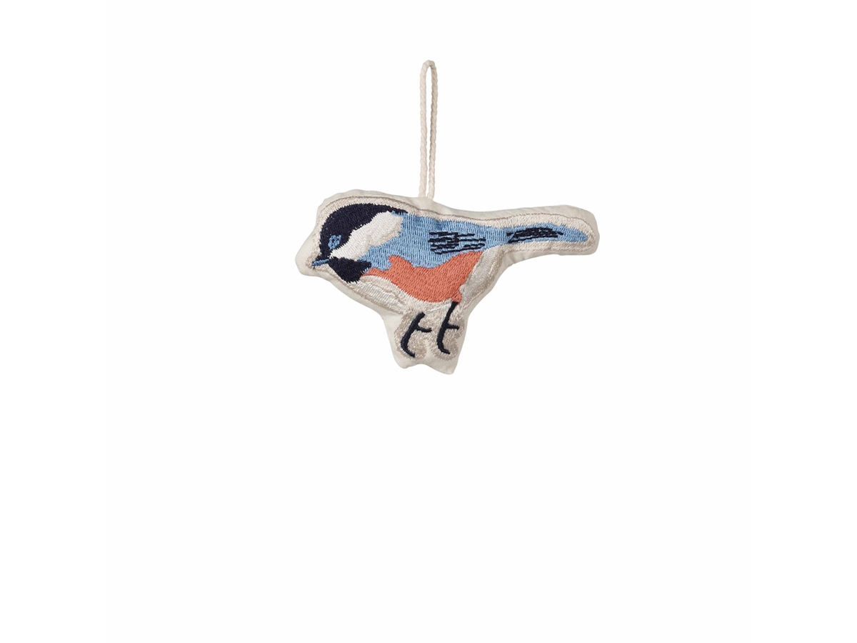 Juletræspynt Bird fra Broste, blue