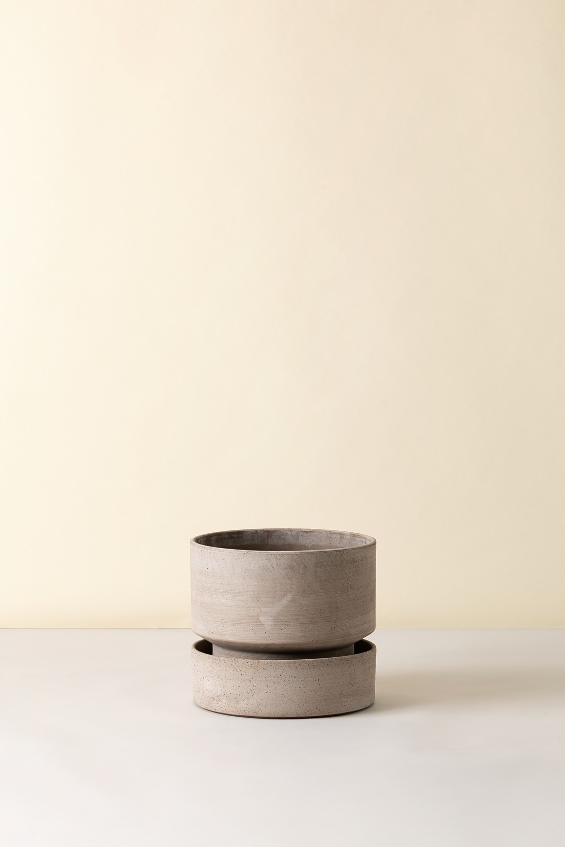 Hoff Rå Underskål | Bergs Potter - Rå Grå (Lav model) (Kopier) - Billede 2