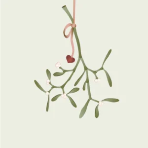 Anledningskort fra VISSEVASSE – Mistelten