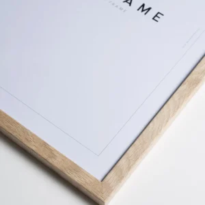 Ramme – Lyst egetræ (40×50 cm)