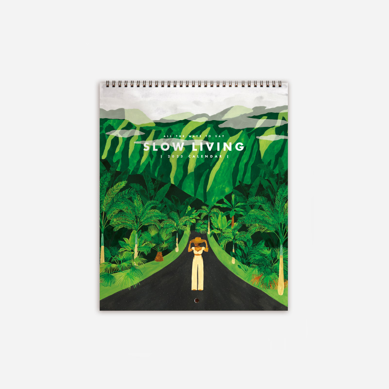 Vægkalender 2023 – Slow living