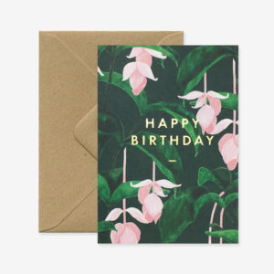Anledningskort fra ATWS – Happy Birthday (Medinilla)