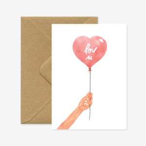 Anledningskort fra ATWS – Heart Balloon