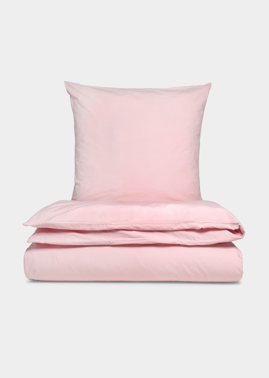 Sengesæt – Gentle Light Pink (140×200 cm)
