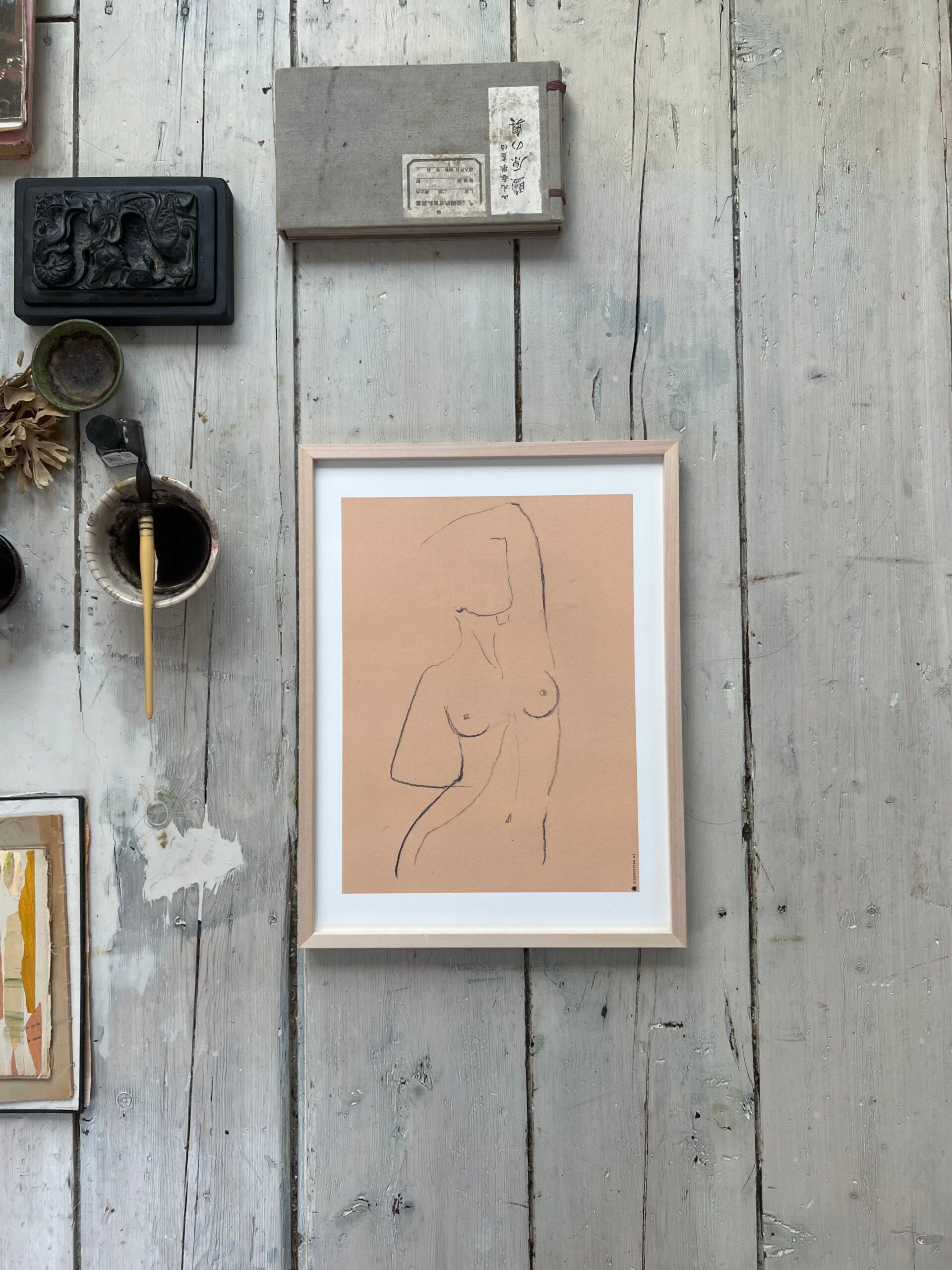 Print – Softfocus Nude af Tinystories (30×40 cm)