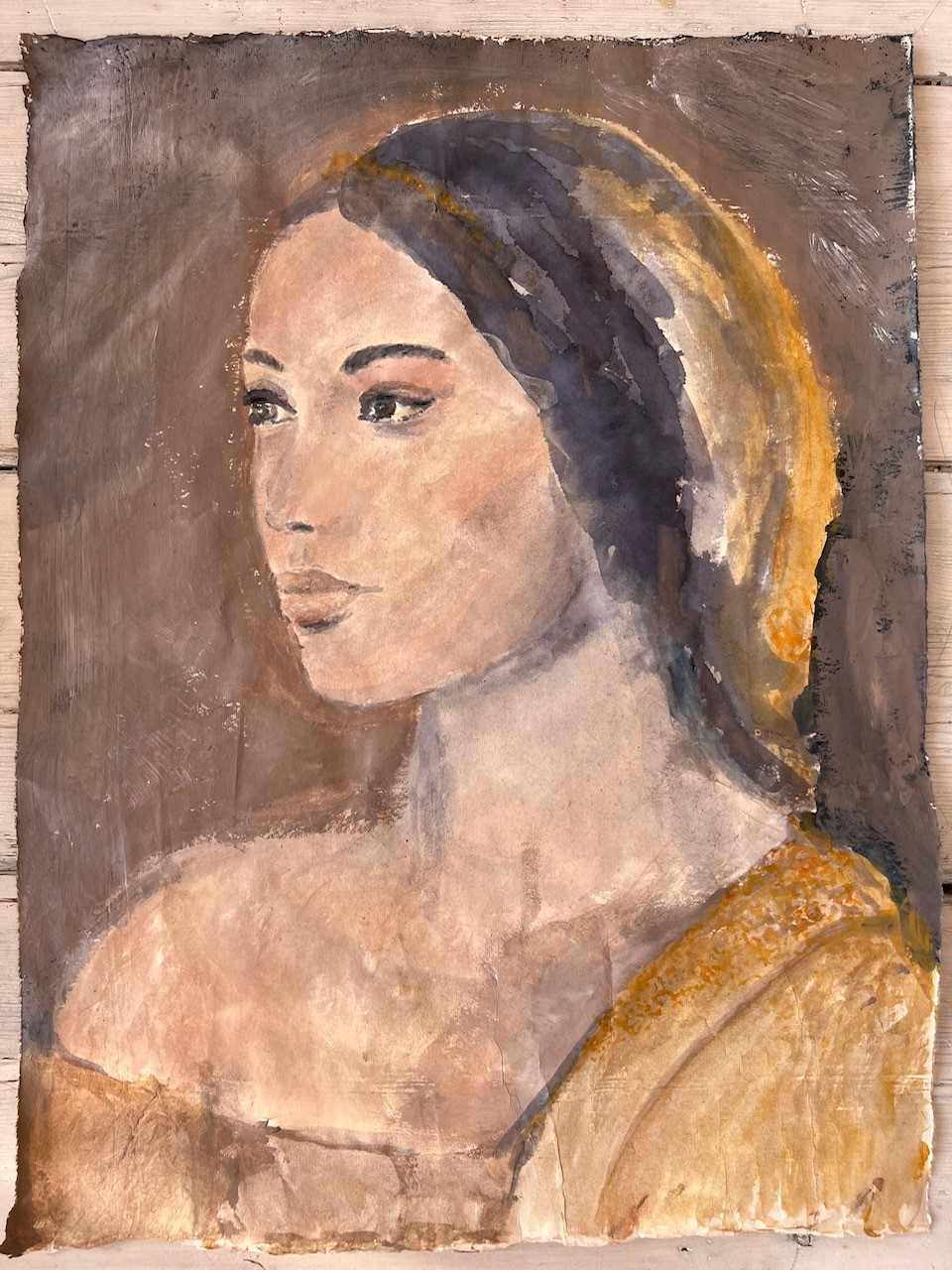 Print – Berber Girl af Tinystories (30×40 cm)