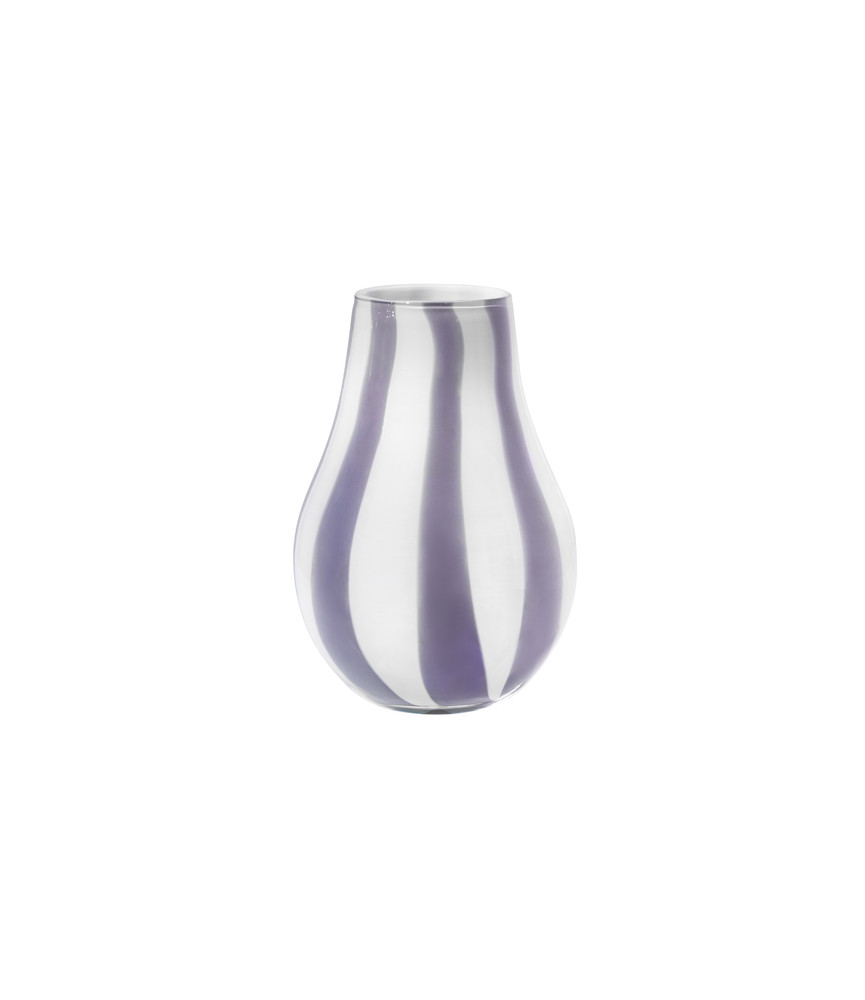 Vase “Ada Stripe” fra Broste Copenhagen – Light Purple