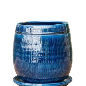 Krukke “Søs” – Blue (18×22 cm)