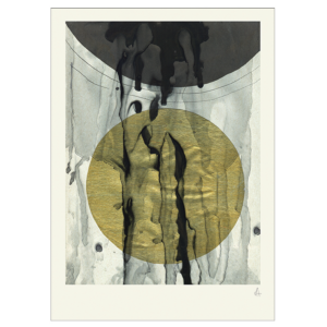 Print – Golden Circle af Mette Handberg (50×70 cm)