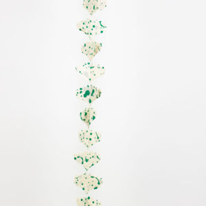 Guirlande med blomster fra Afroart (80 cm)