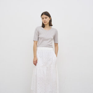 CARE BY ME | Nederdel “Augusta” – White