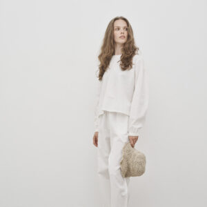 CARE BY ME | Casual Bukser “Cecilie”  – Hvid