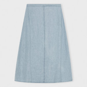 CARE BY ME | A-skirt “Joy” – Lys blå Denim