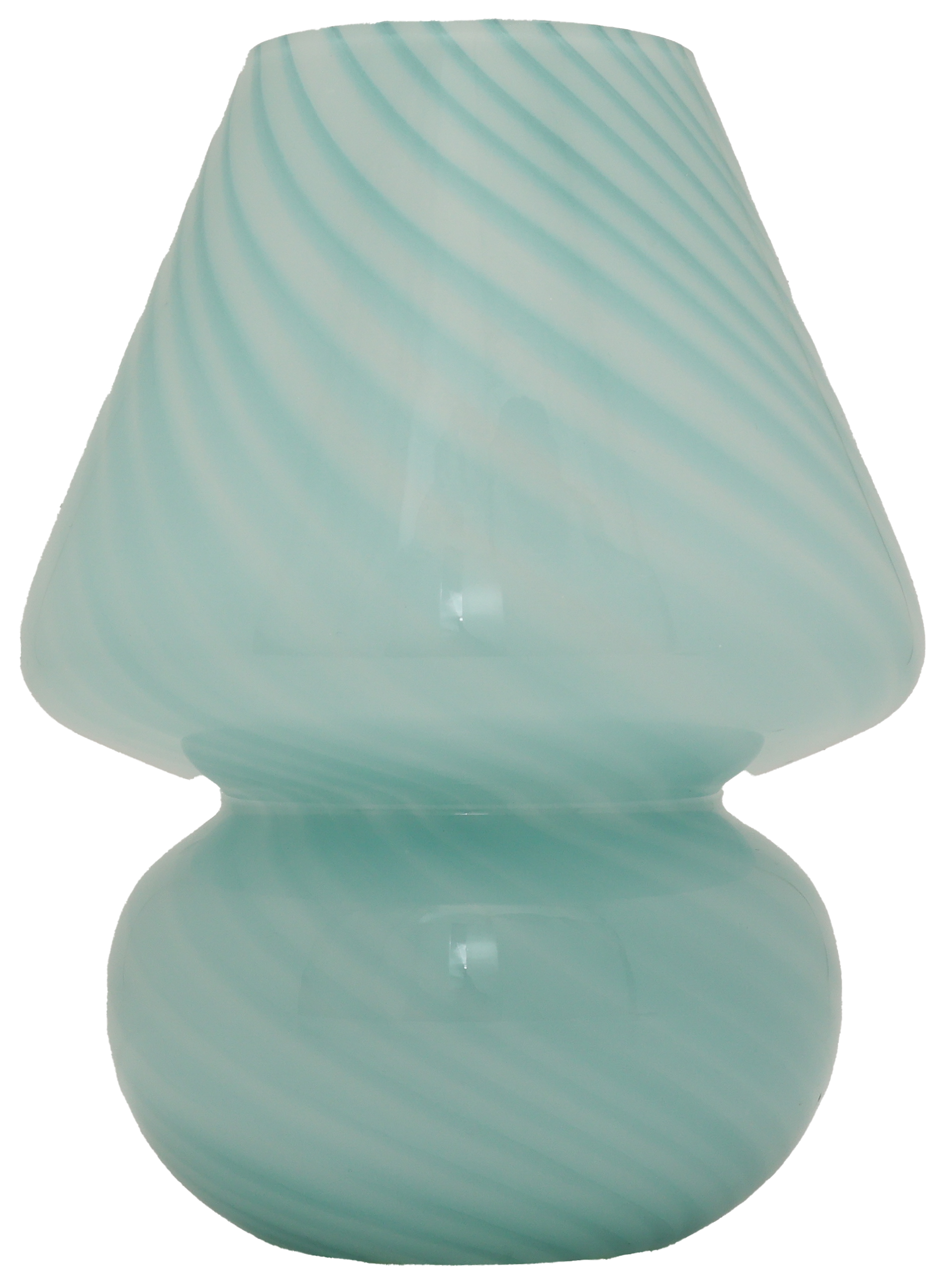 Bordlampe “Joyful” fra EJA – Lyseblå (15×19 cm)