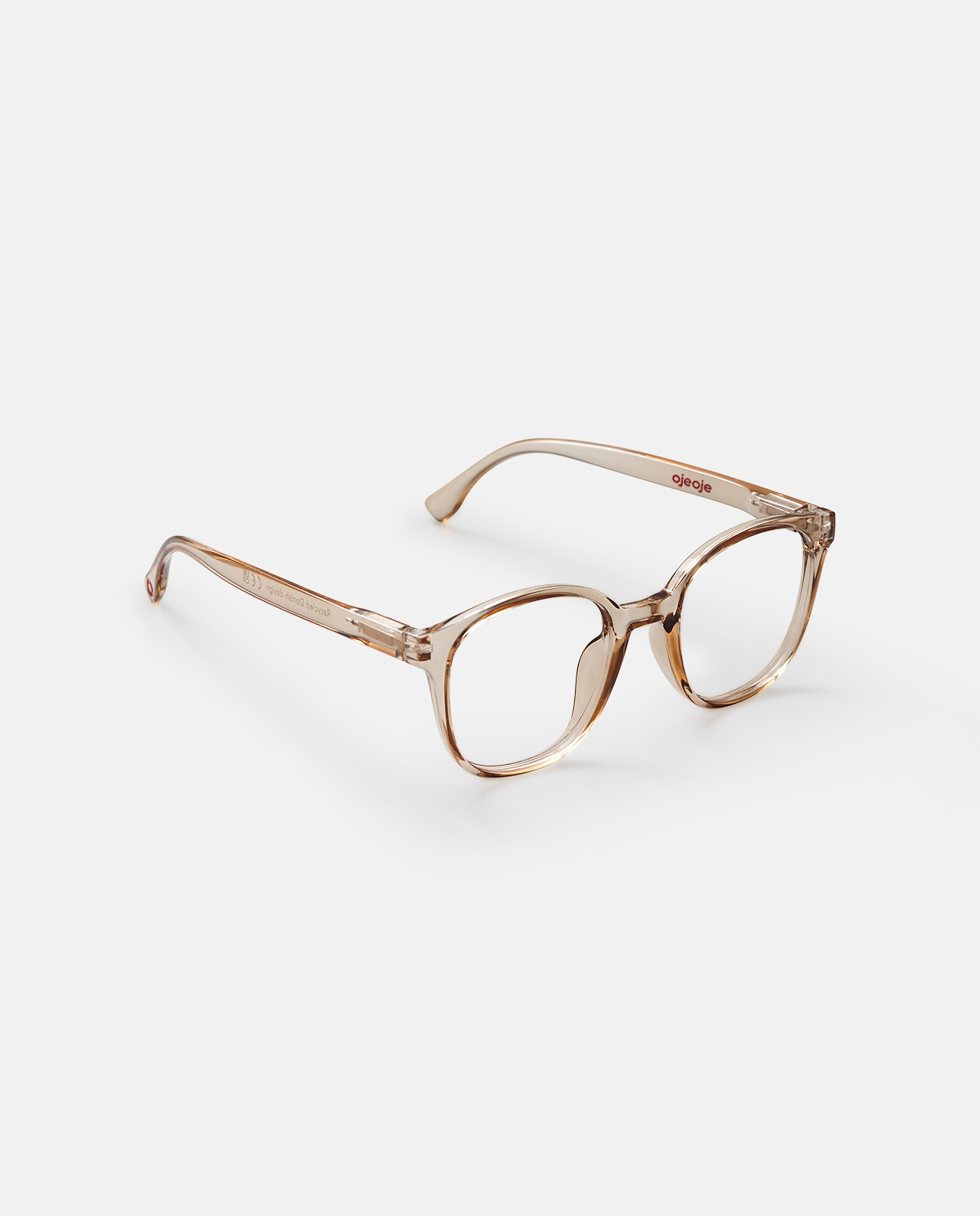 Læsebriller fra OjeOje – Sand (Model B)