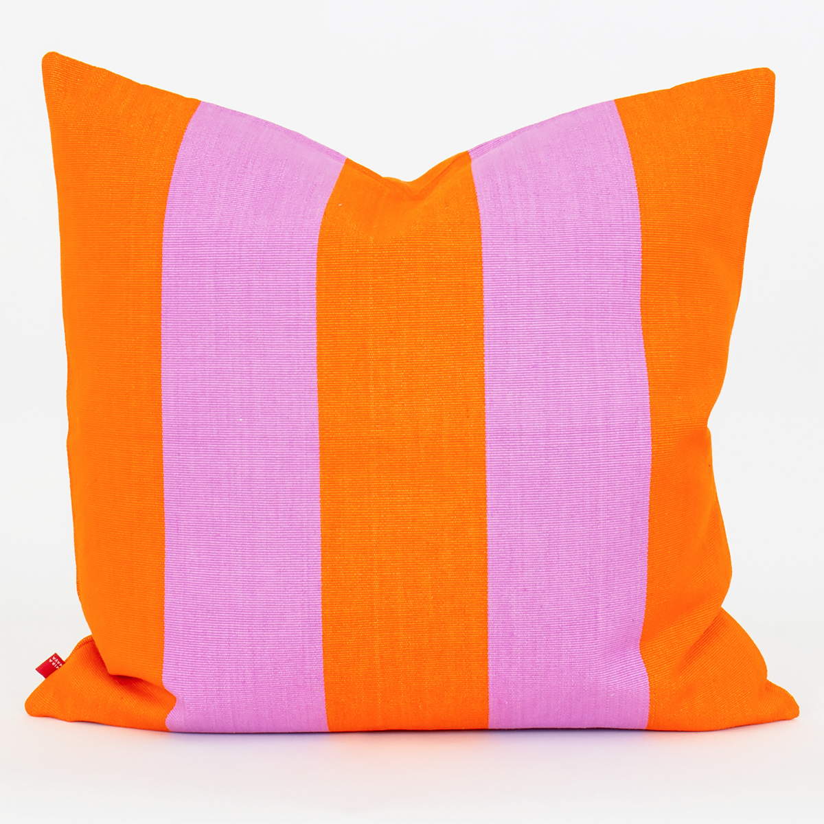 Pudebetræk “Fifi” fra Afroart – Orange/lilla (50×50 cm)