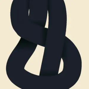 Print “The Knot” fra Paper Collective 50×70 cm.