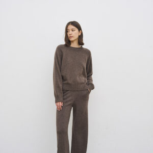 Eline Sweater fra Care By Me – Støvet blå