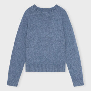 Eline Sweater fra Care By Me – Støvet blå