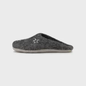 Hjemmesko “Warm slippers” fra Care By Me – Dark Grey