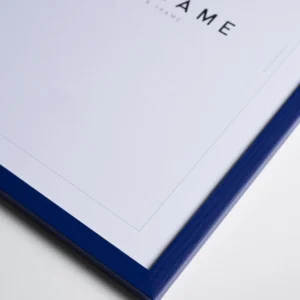 Træramme – Blå (50 x 70 cm)