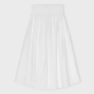 Laura lang nederdel fra Care by Me – Hvid