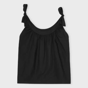 Laura Tie Top fra Care by Me – sort