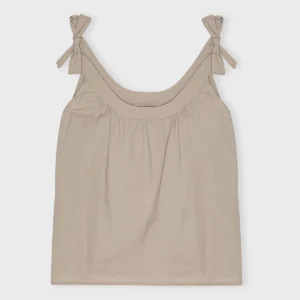 Laura Tie Top fra Care by Me – Sand