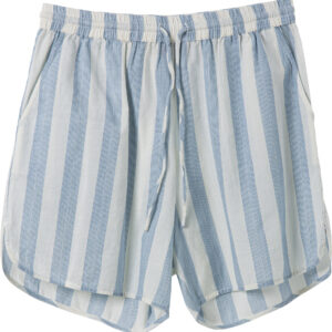 Habiba – Capri stripe Shorts (blå/hvid)