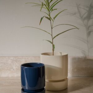 Hoff sæt med skål og underskål | Sandstone (14 cm.)