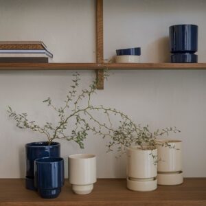 Hoff sæt med skål og underskål | Sandstone (12 cm.)