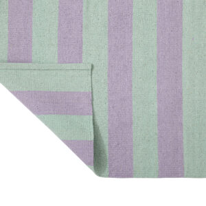 Liv Interior gulvtæppe – Siesta (Lilla/Mint) (140x200cm)