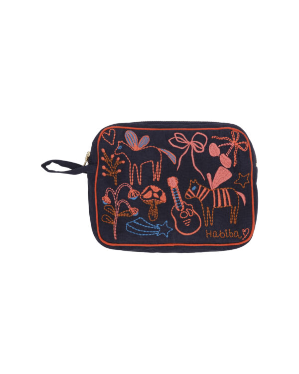 Habiba clutch/pung - Nova (Blå)