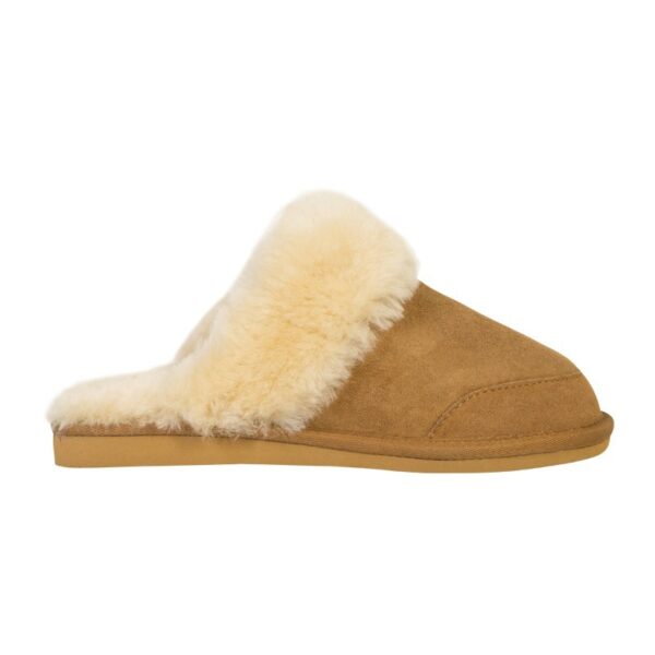 Slippers fra New Zealand Boots - Cognac