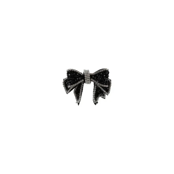 By Stær - Sløjfe Broche (Sort)