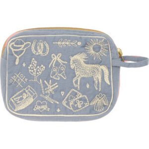 Habiba Clutch/pung – Polly (Lyseblå)