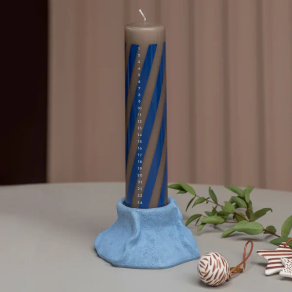 Lava lysestage fra Mette Ditmer - Lys blå - Image 3