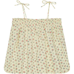 Habiba Top – Little Bow (Vanilje)