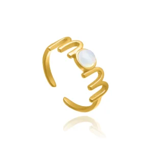 WIOGA ring – Malou Mom (Guld)