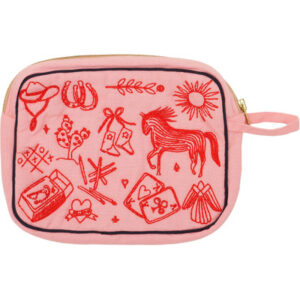Habiba Clutch/pung – Polly (Pink)
