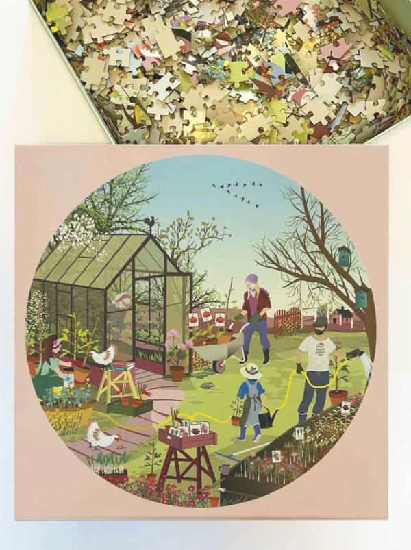 Puslespil fra VISSEVASSE - SPRING FEELING (1000 brikker)