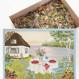 Puslespil fra VISSEVASSE – SWEET STRAWBERRIES (1000 brikker)
