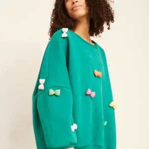 Hunkøn Sweatshirt – Grøn