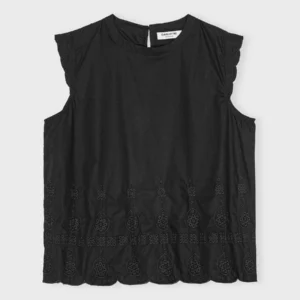 Care By Me | Leaf Top “Flora” – Black