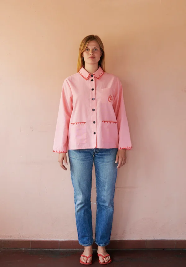 Habiba Skjorte - Polly (Pink) - Image 2