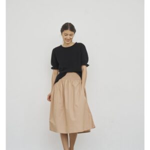 “Laura” nederdel fra Care by Me – Brown