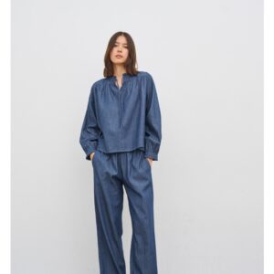 Care By Me | Casual Bukser “Joy” – Blue Denim