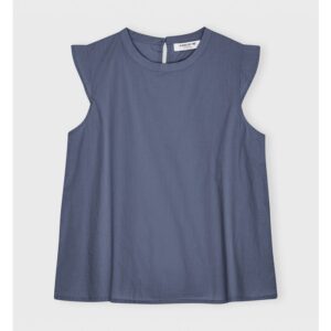Care By Me | Leaf Top “Laura” – Dusty Blue